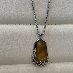 Ocean Lace Long Pendant